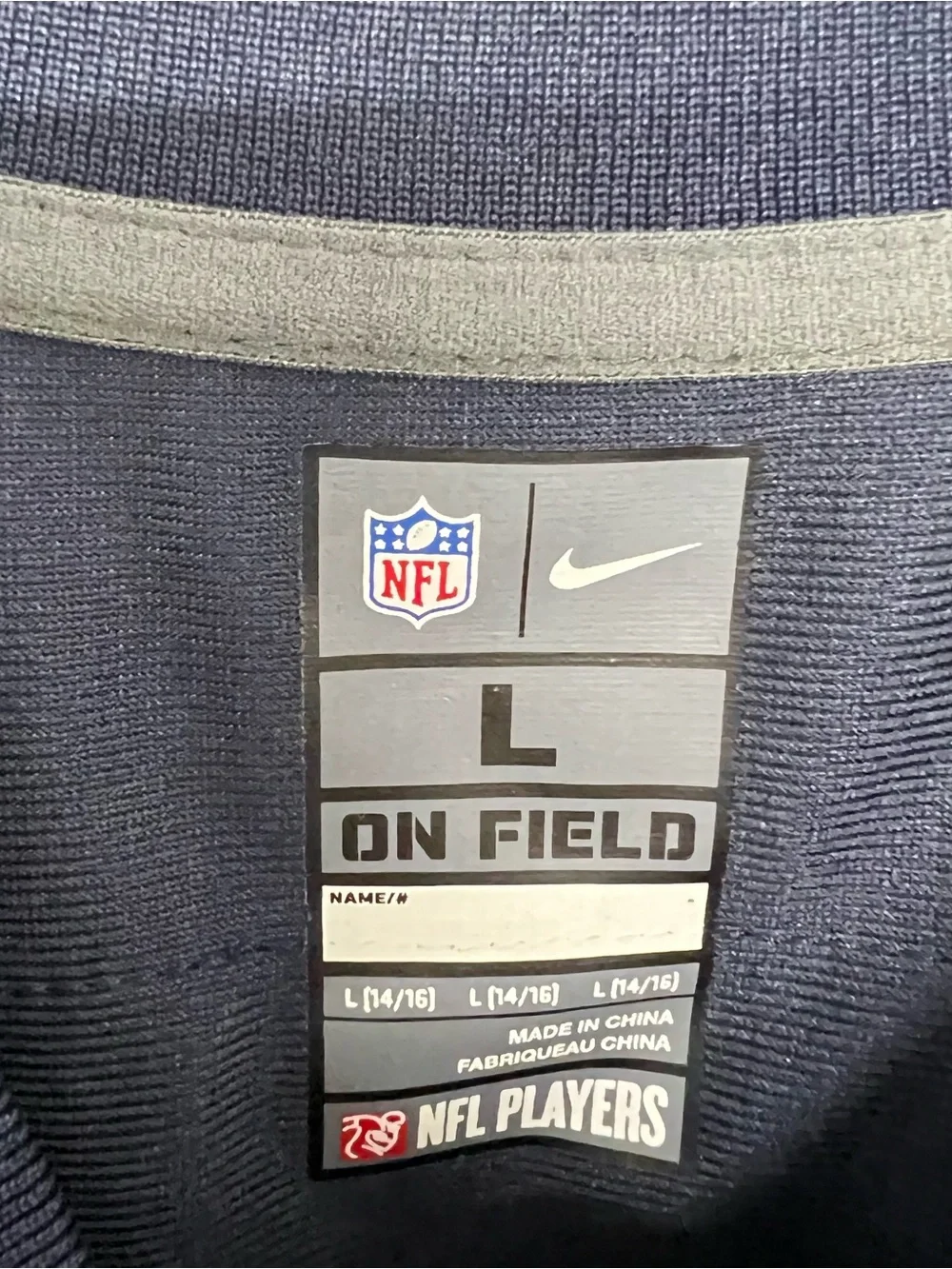 NFL boys jersey large 23 Hester